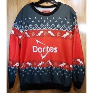 Doritos Shirt Sz XL Holiday Theme "Snacking the Halls"  Sweater Collector Item